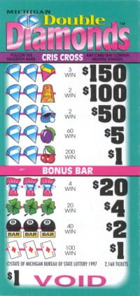 Double Diamonds Card