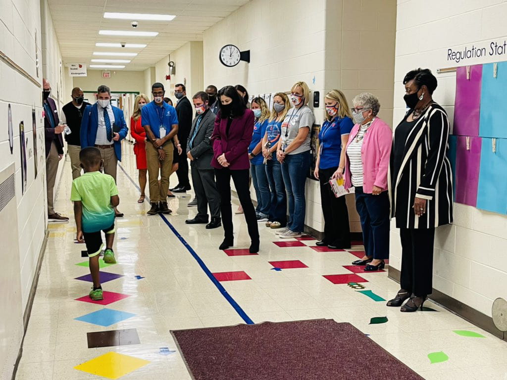 Attorney General Nessel visiting Raupp Elementary School in Lincoln Park