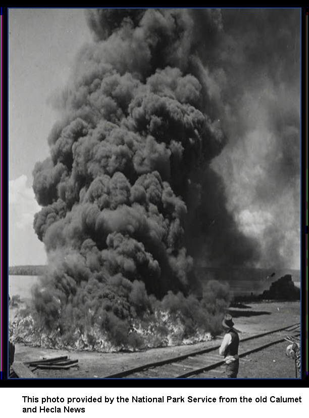 Abandoned Mining Wastes Fire Picture Abandoned Mining Wastes Fire Picture