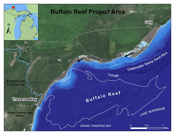 Buffalo Reef Project Area Map