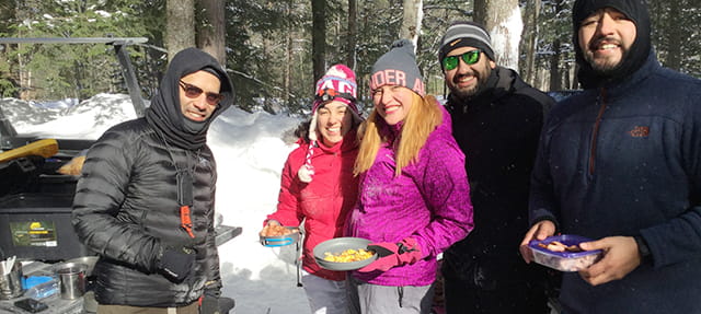 Dnr Winter Camping