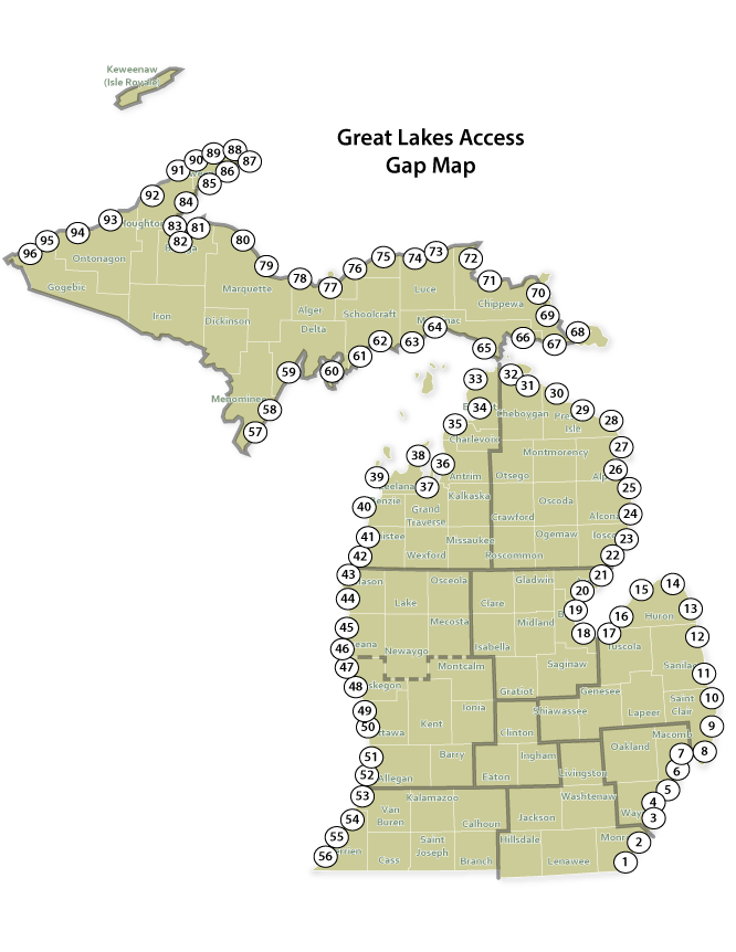 Pontiac Lake Depth Chart