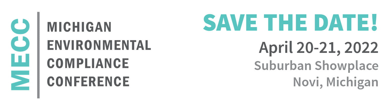 2022 MECC Save the Date April 20-21, 2022, Suburban Showplace, Novi, MI