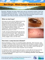 Emerging Disease Issues - Don't Let the Bed Bugs Bite!