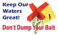Don't dump your bait