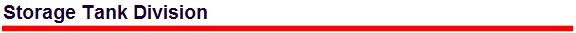 Storage Tanks Division banner