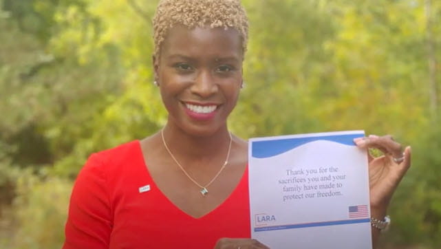 Video Image of LARA Director Orlene Hawks