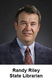 Randy Riley, State Librarian Randy Riley, State Librarian