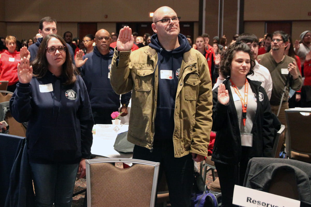 AmeriCorps Member Swear-in AmeriCorps Member Swear-in
