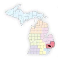 Region 2N Map Region 2N Map