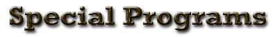 Special Programs