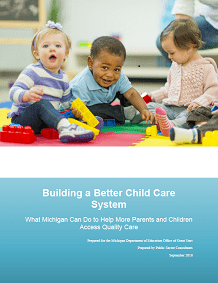 Building Better Child Care Cover Image