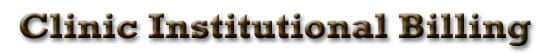 Clinic Cost Reimbursement