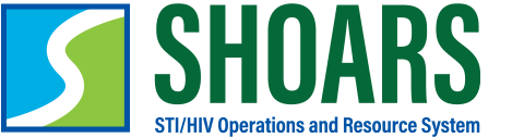 STI/HIV Operations and Resource System (SHOARS) Logo STI/HIV Operations and Resource System (SHOARS) Logo