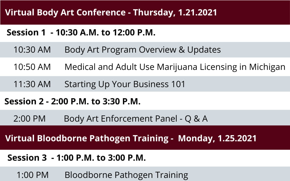 MDHHS Training and Education (To Be Announced)