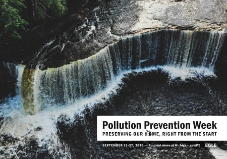 Pollution Prevention Week 2020 promotional poster
