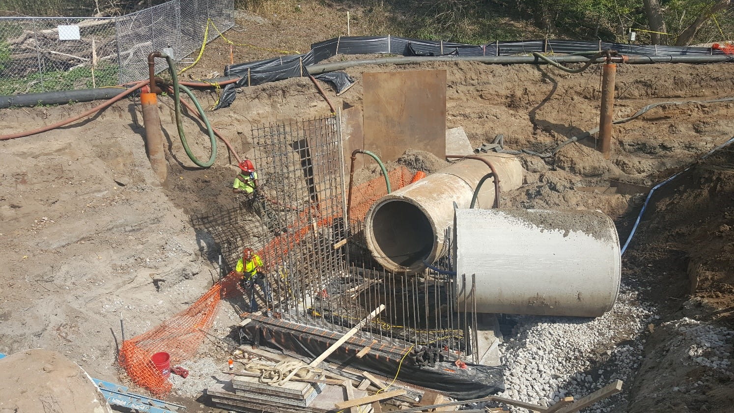 Rehabilitation and upgrades at Wastewater Treatment Plant