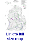 Michigan petroleum products pipeline map link image (4K) - link to view, download PDF map (20K)
