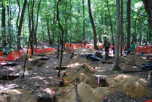 archaeological excavation