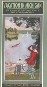 historic vacation in michigan brochure