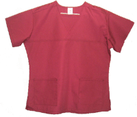 Women's contour fit scrub shirt