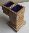 Clock Pedestal Tower-Open Top