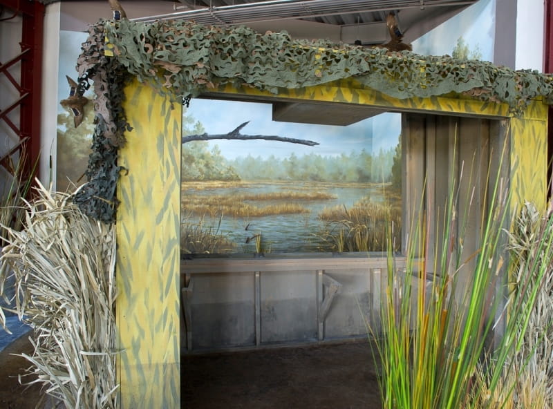 OAC duck blind, view 1