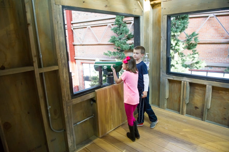 OAC kids in tower blind