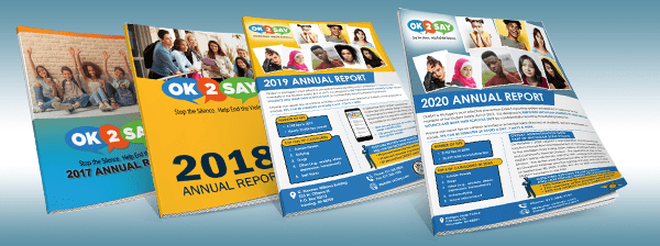 OK2SAY annual reports