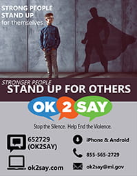 Strong People Stand Up for Others - Male