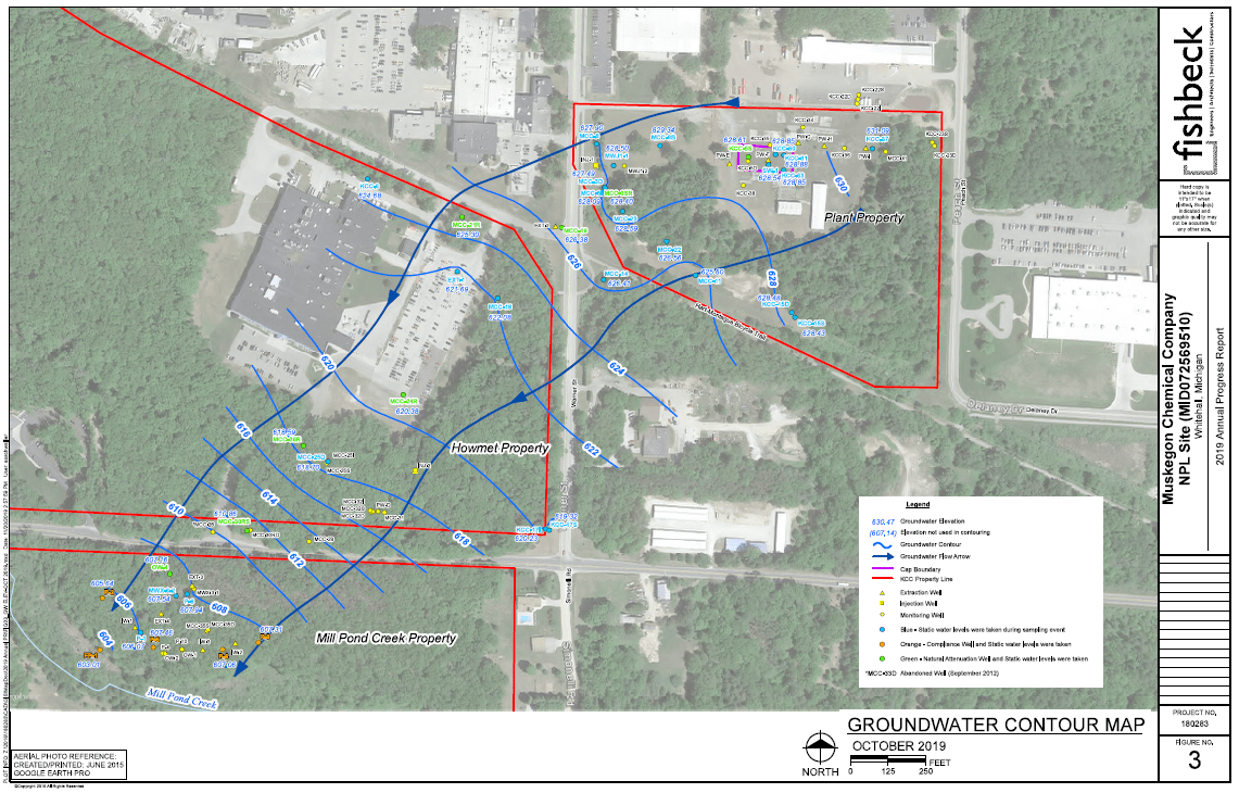 Muskegon Chemical Company Map