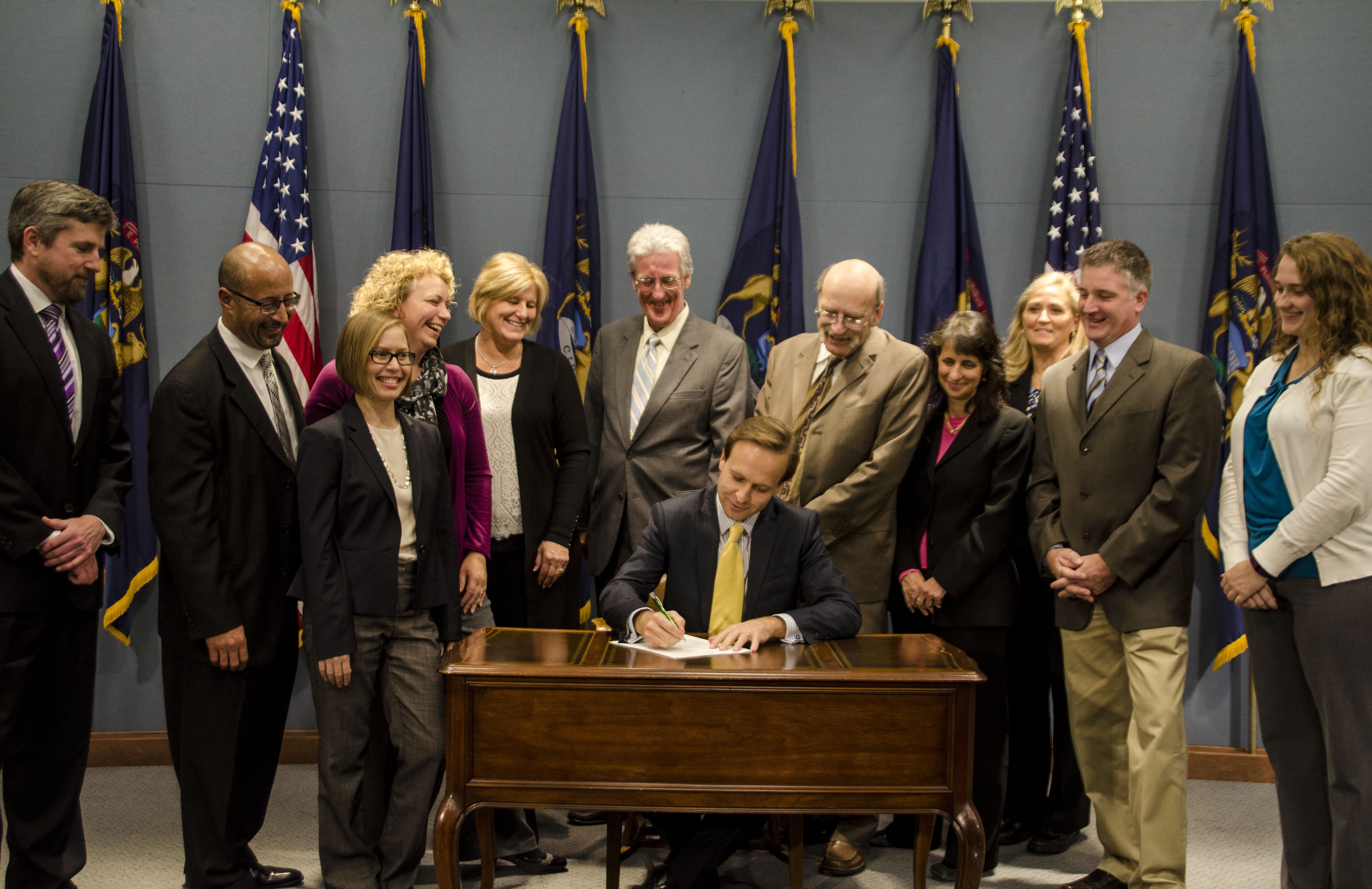 Kevin's Law bill signing Kevin's Law bill signing