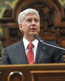 Governor Rick Snyder Governor Rick Snyder