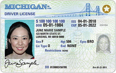 Sos What Does A Real Id Compliant Driver S License Or Id Card Look Like