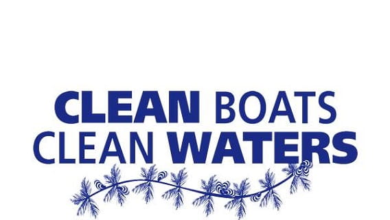 Clean boats clean waters logo