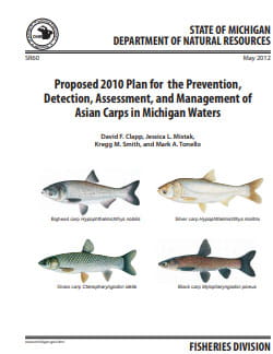 Asian Carp Management Plan cover