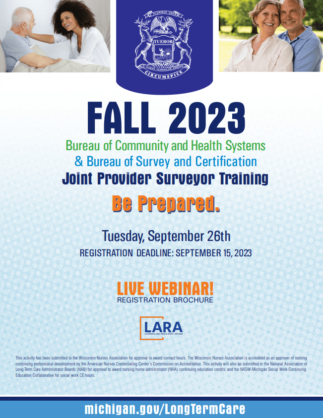 Joint Provider Surveyor Training Information