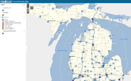 Provider map image