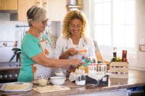Adults Cooking
