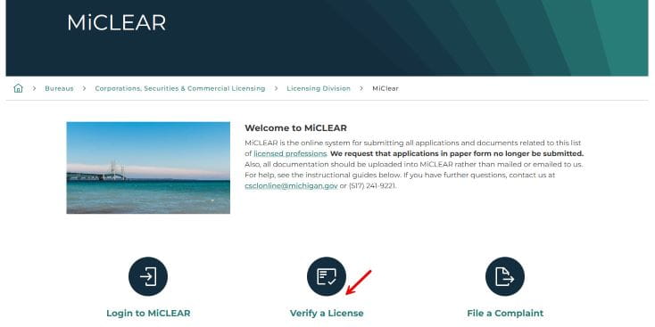 Verify a License
