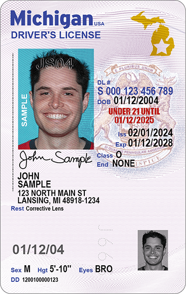 New Michigan Driver's License Information
