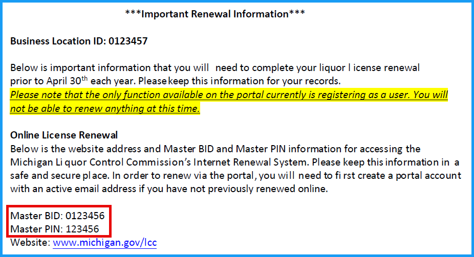 Renewal Information Image