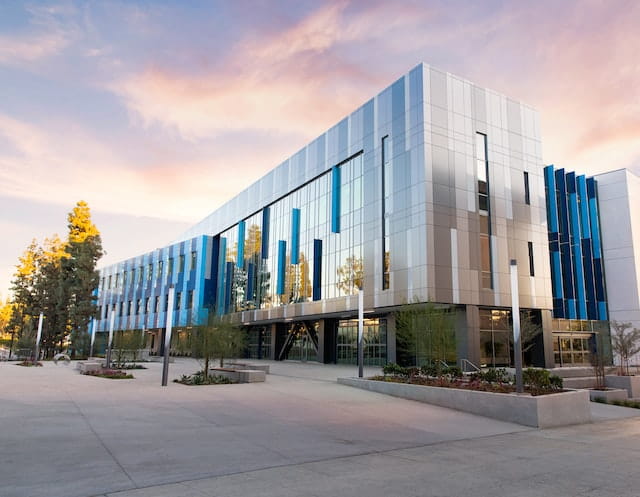 Outside View of an Office Building