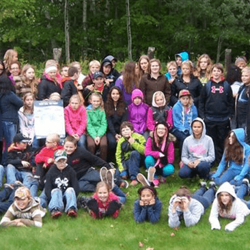 A photo of a class of students.