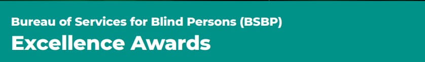Bureau of Services for Blind Persons Excellence Awards