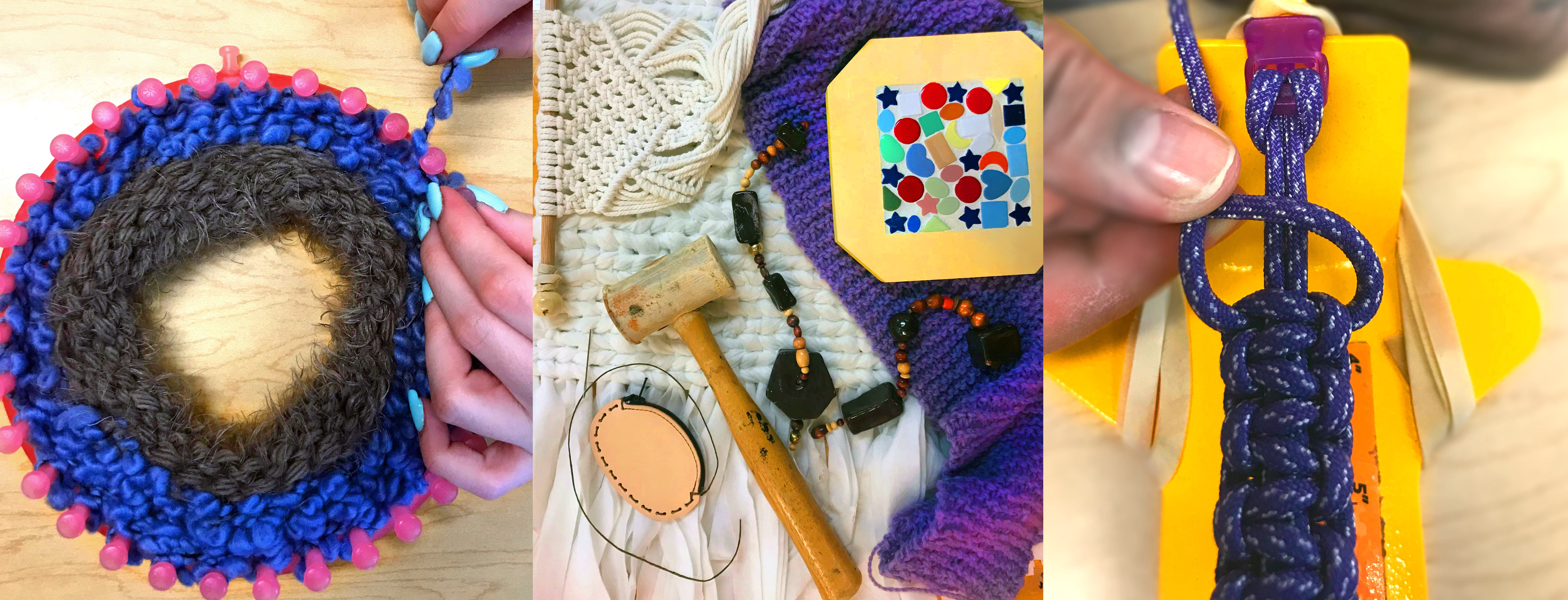Crafts supporting occupational therapy