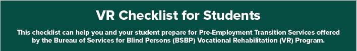 VR Checklist TItle