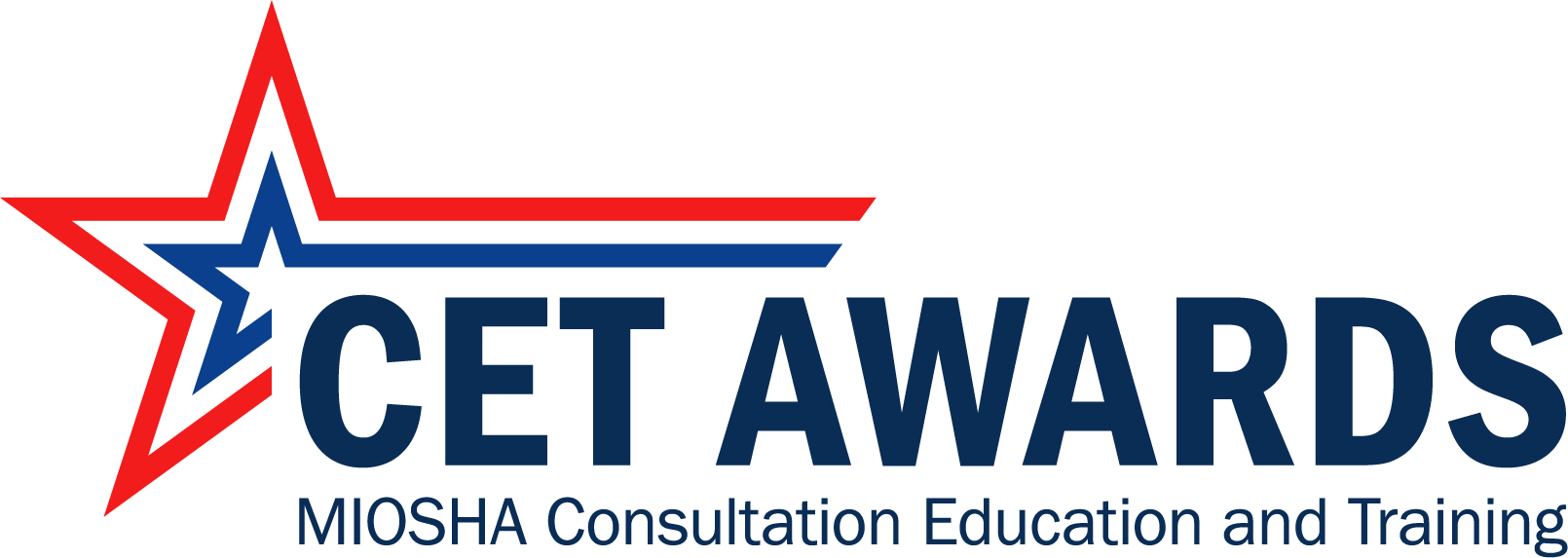 CET Awards Logo: MIOSHA Consultation Education and Training 