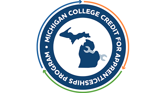Michigan College Credit for Apprenticeships logo