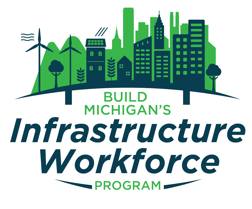 Build Michigan's Infrastructure Workforce Program logo.